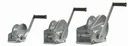 Handbremswinde BHW-1200, Max. Hubkraft / Zugkraft unterste (1.) Lage: 550 daN, inkl. 20 m Seil mit SOB Haken