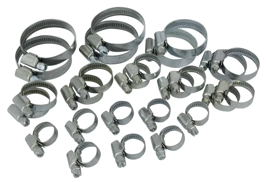 Schlauchschellen Set (W1), 26-teilig