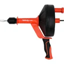 Abflussentstopfer mit Bohrer - 7,6m