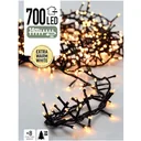 4x Weihnachtsbaumbeleuchtung 14 Meter Warmweiß - 700LED für Innen und Außen