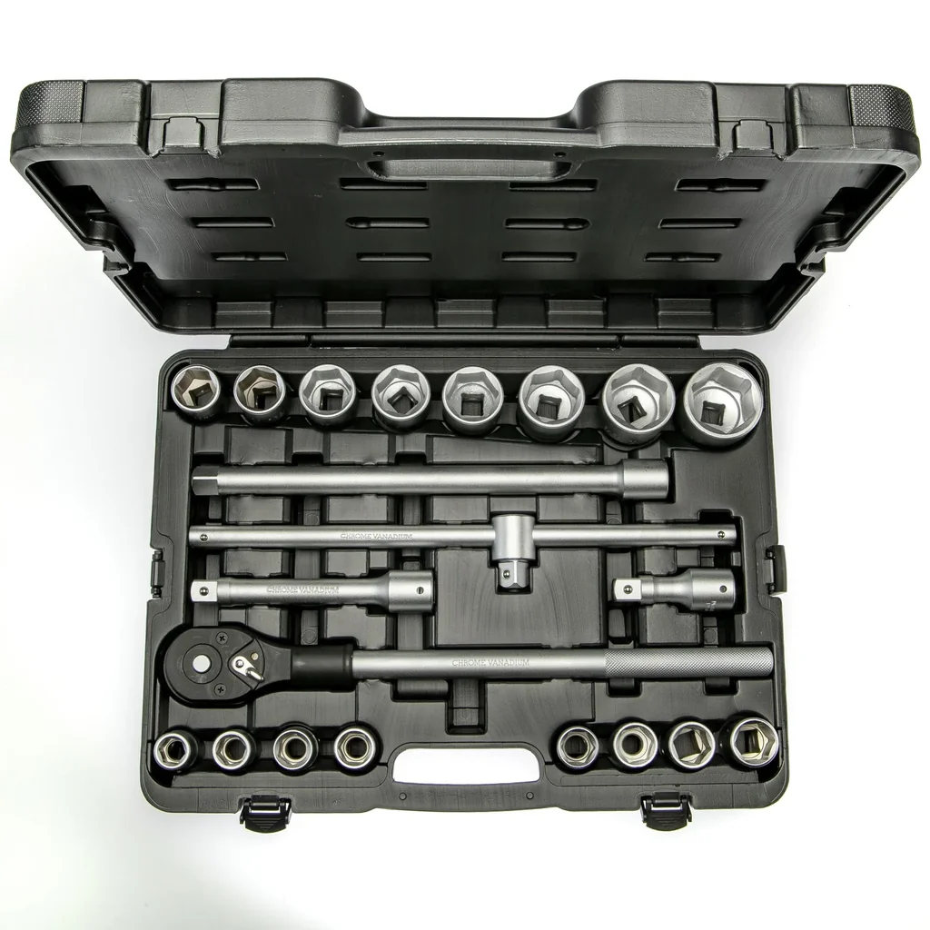 3/4" Steckschlüssel Satz, 21-teilig