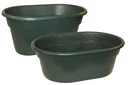 Weidetränke ca. 380 l, mit Ablaufstopfen, L 130 x B 85 x H 62 cm, Gewicht 15 kg