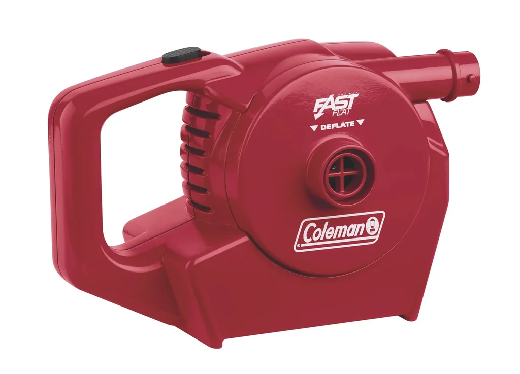 Wiederaufladbare Quickpump, Akku Luftpumpe, 12 V / 230 V wiederaufladbar, zum Be- und Entlüften