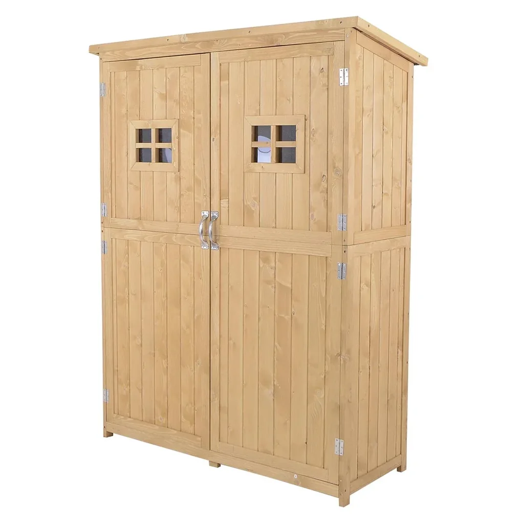 Geräteschrank natur