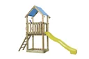Spielturm Lizzy Holz mit Sandkasten und Rutsche