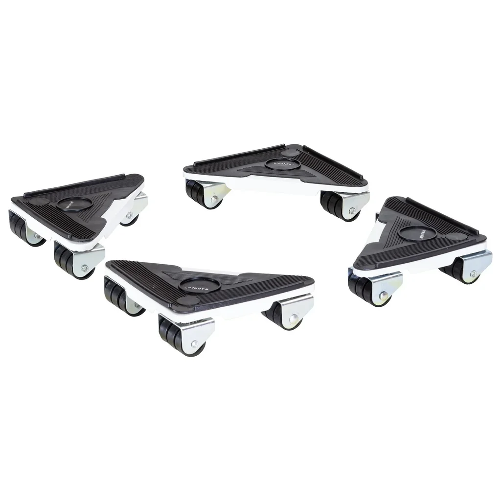 Transporthilfen 4er Set MM 1191, 17 x 17 x 23 x 5 cm, Tragkraft 250 kg