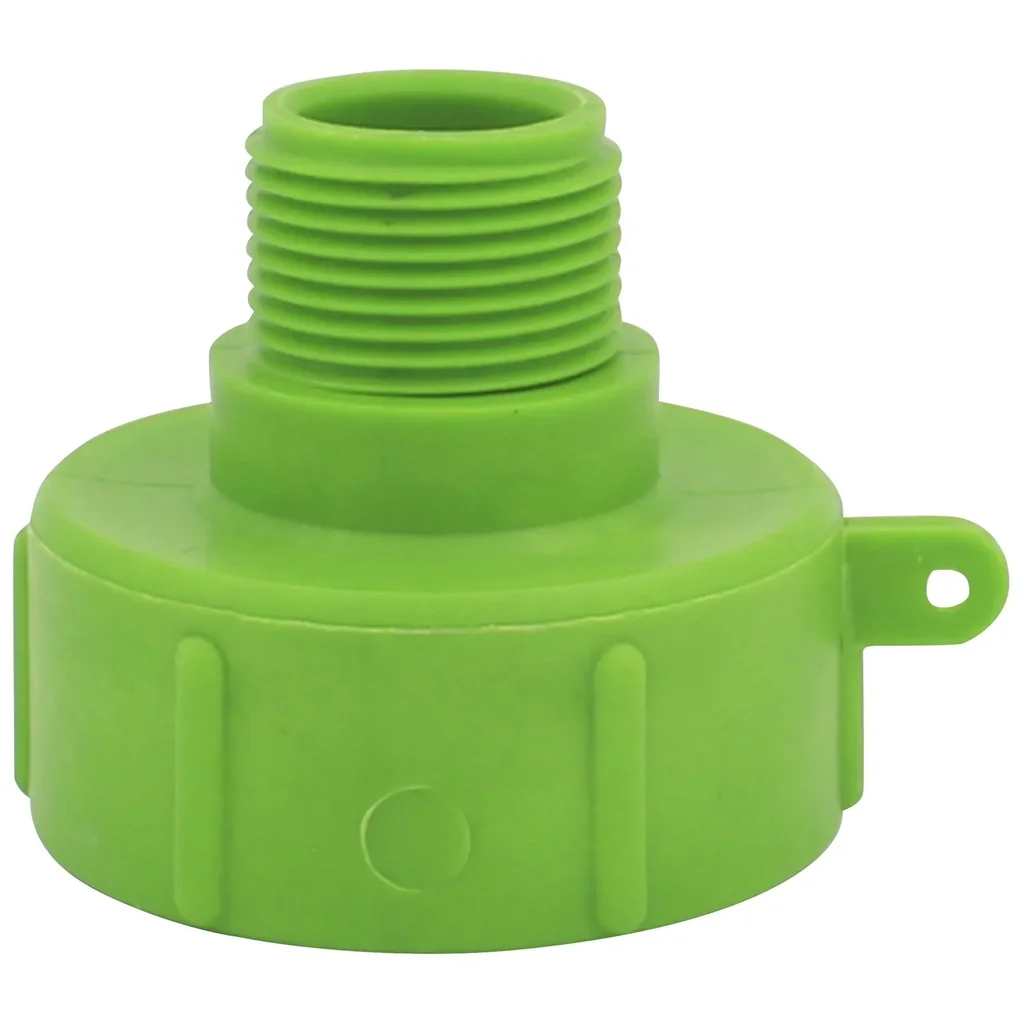 IBC Adapter 2 Zoll Grobgewinde auf 1 Zoll Feingewinde