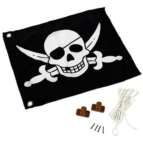 Piraten Flagge mit Liftsystem