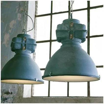 Industrie-Hängelampe Anouk 93678/70 Beton 40cm inkl. warmer Lampe