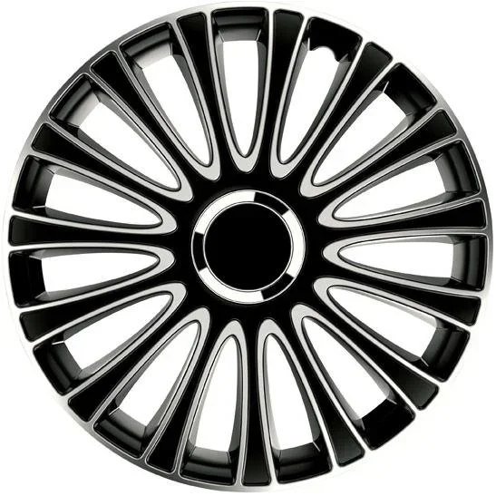 Radblendenset LeMans Pro Silver Black 13inch