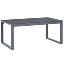 Couchtisch 90x50x40 cm Aluminium