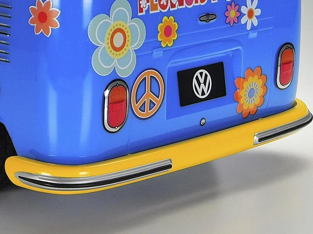 RC Bus VW Type 2 T1 Flower Lackierung 1:10