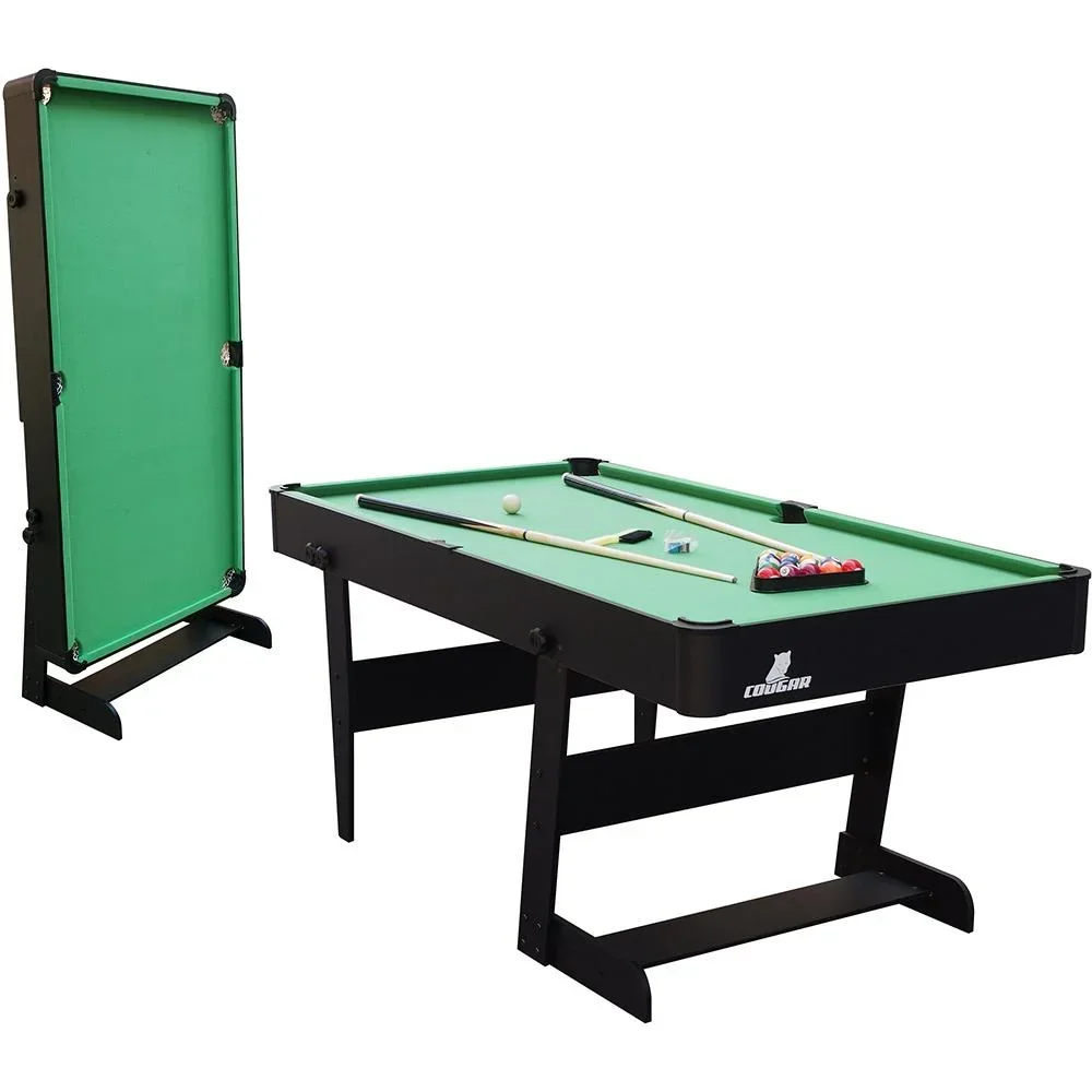 Hustle L Klapp Billiardtisch
