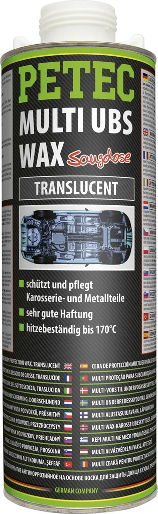 Multi Unterbodenschutz USB WAX-Saugdose- transparent, 1000 ml