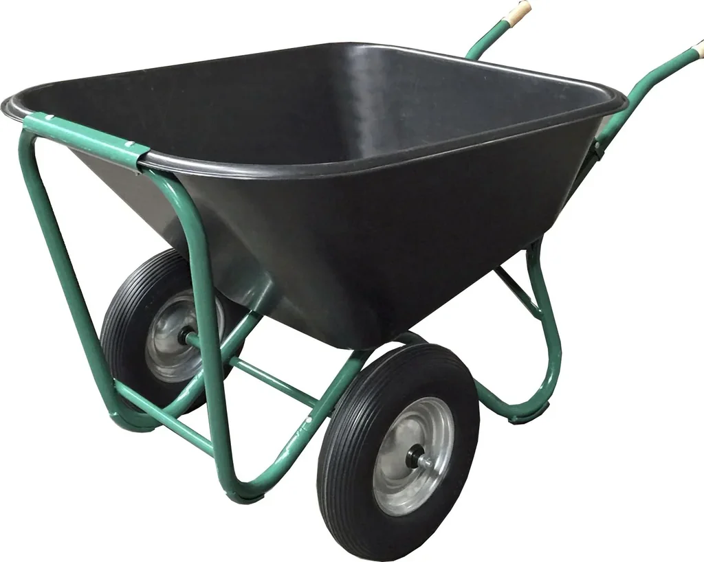 Großmulden-Schubkarre "Universal", 200 Liter, 2 aufgeschäumte Wflex-Räder