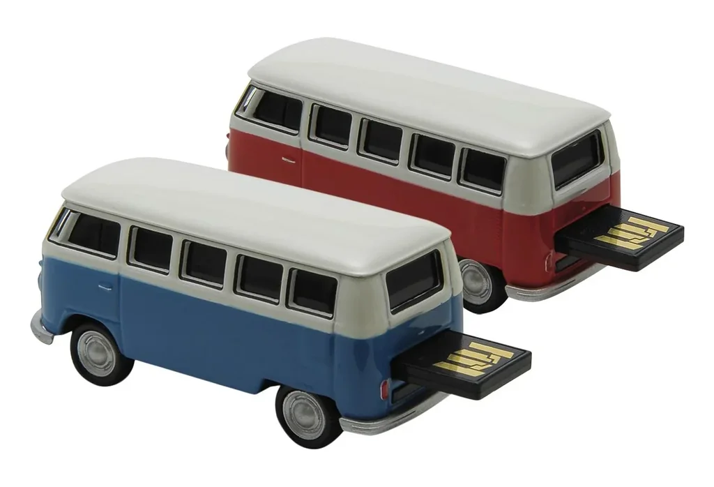USB-Stick 32GB VW-Bus T1 blau/weiß