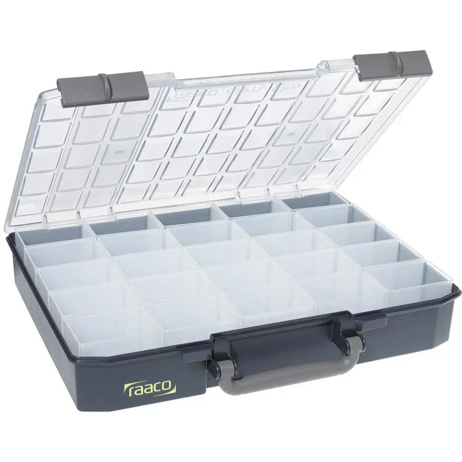 Raaco Sortimentskasten CarryLite 80 5x10 25 Böden