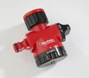 2-Wege Wasserhahn Adapter mit Schlauch- und Brausenauslass