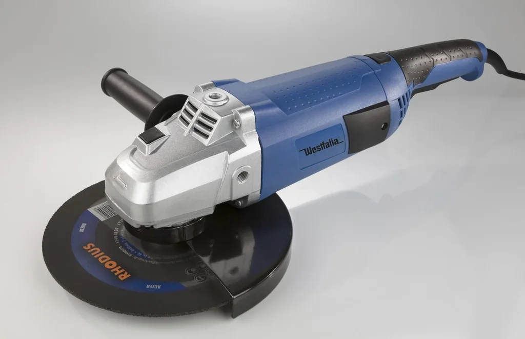 Zweihand Winkelschleifer mit Sanft Anlauf im Koffer, 2600 Watt , 230 mm