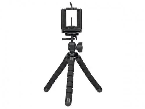 Velleman-Set mit flexiblem Stativ und Smartphone-Halter