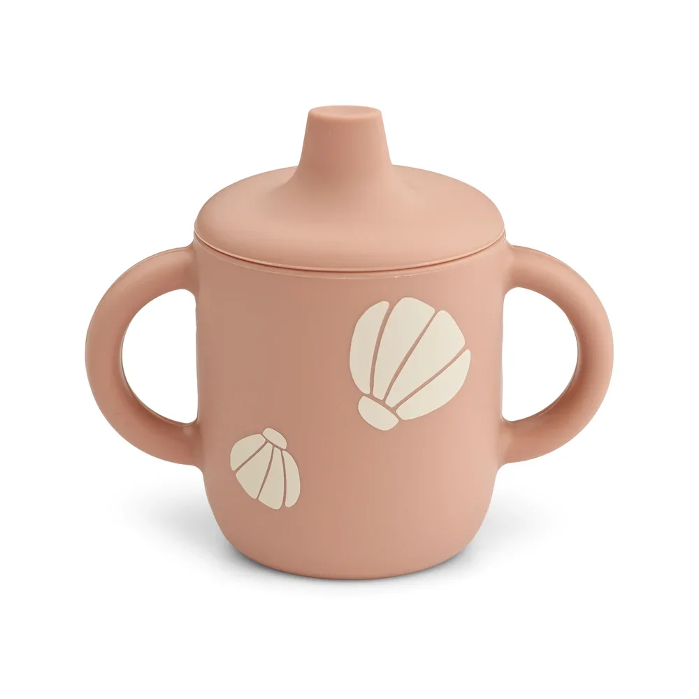 Liewood Trinklerntasse - Neil Sippy, 150 ml, Silikon, Farbe: Shell / Pale tuscany