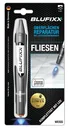 Reparaturstift 5 g MGS für Fliesen inklusive blauem LED-Licht, weiß