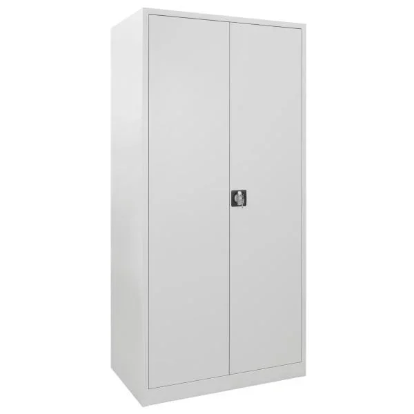 Flügeltürschrank RAL 7035, 195x92x50cm