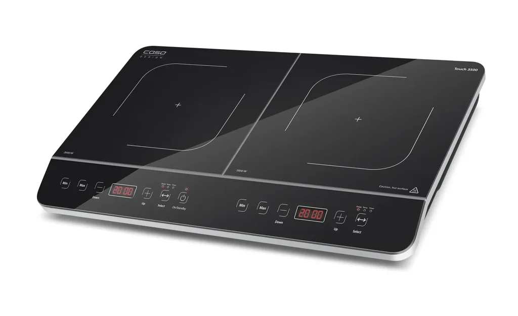 Doppel-Induktionskochfeld „Touch 3500“, Glaskeramik, 3500 Watt