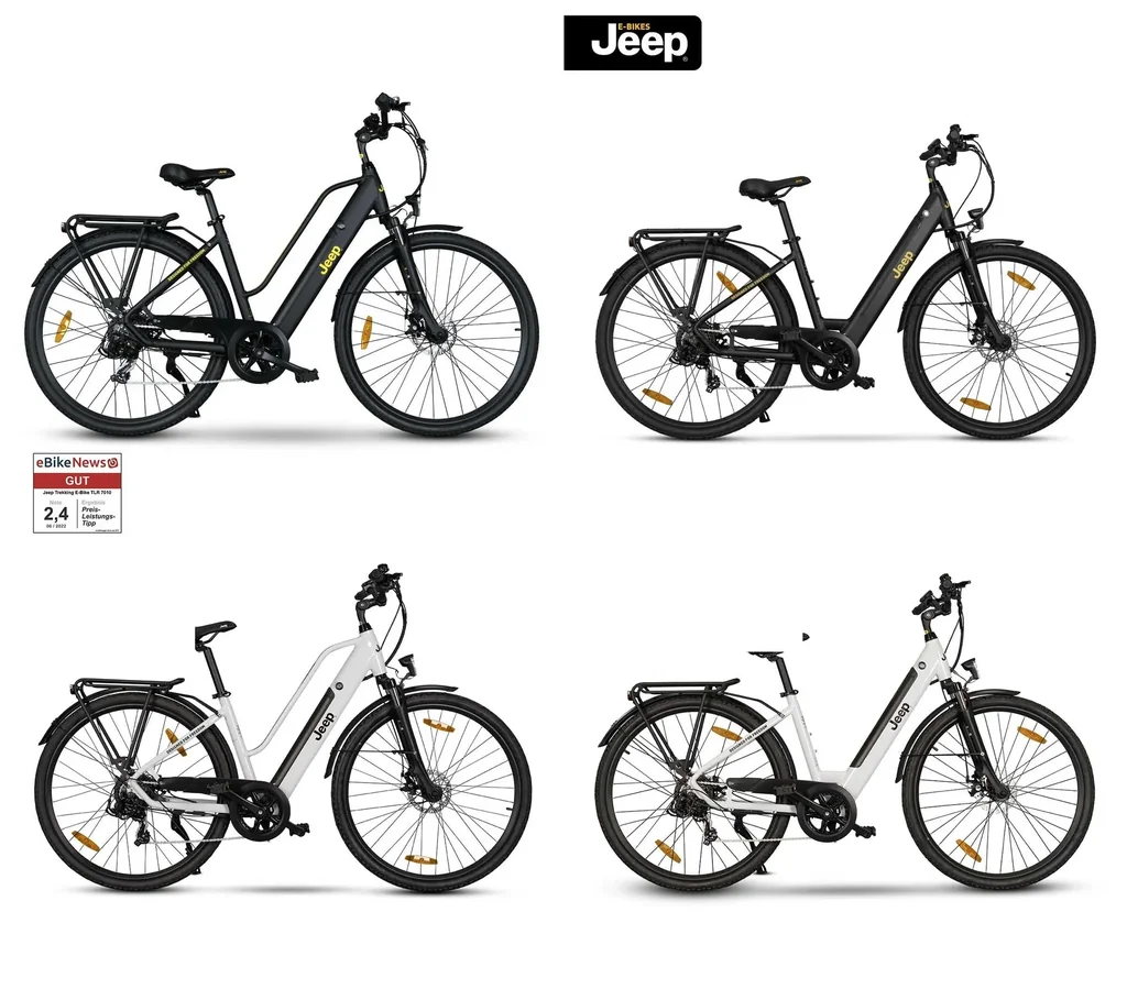 Unisex Trekking E-Bike, 28 Zoll, Rahmengröße 46 cm, 7-Gang Kettenschaltung, white, TLR 7021