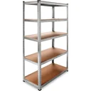 2 Stück Regal / Lagerregal mit 5 Fächern - 175x75x30cm - 350kg