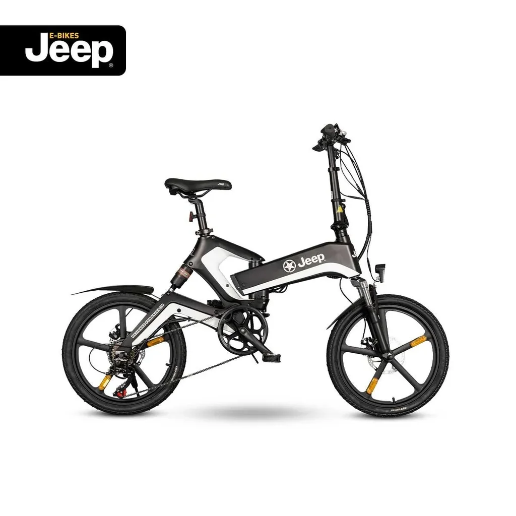 Unisex Fold E-Bike, 20 Zoll Laufräder, 7-Gang Kettenschaltung, black, FFR 7050
