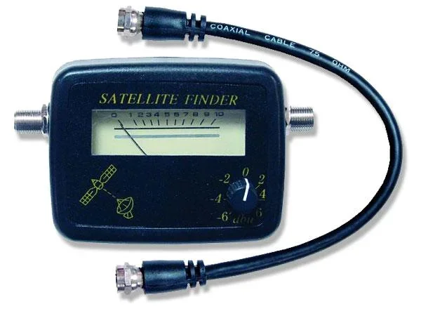 Satelliten Finder mit Signalton Kabel