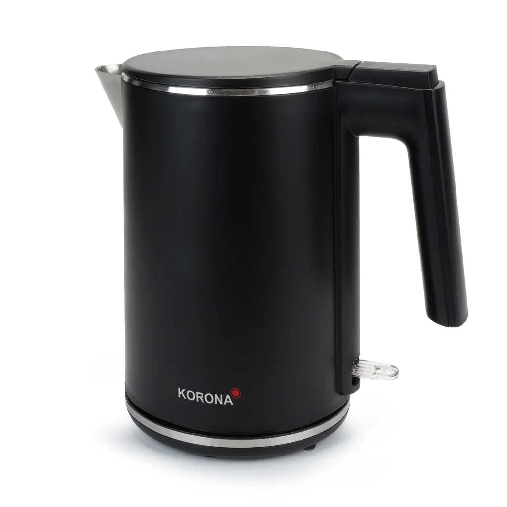 Wasserkocher, 1L, Schwarz, CoolTouch