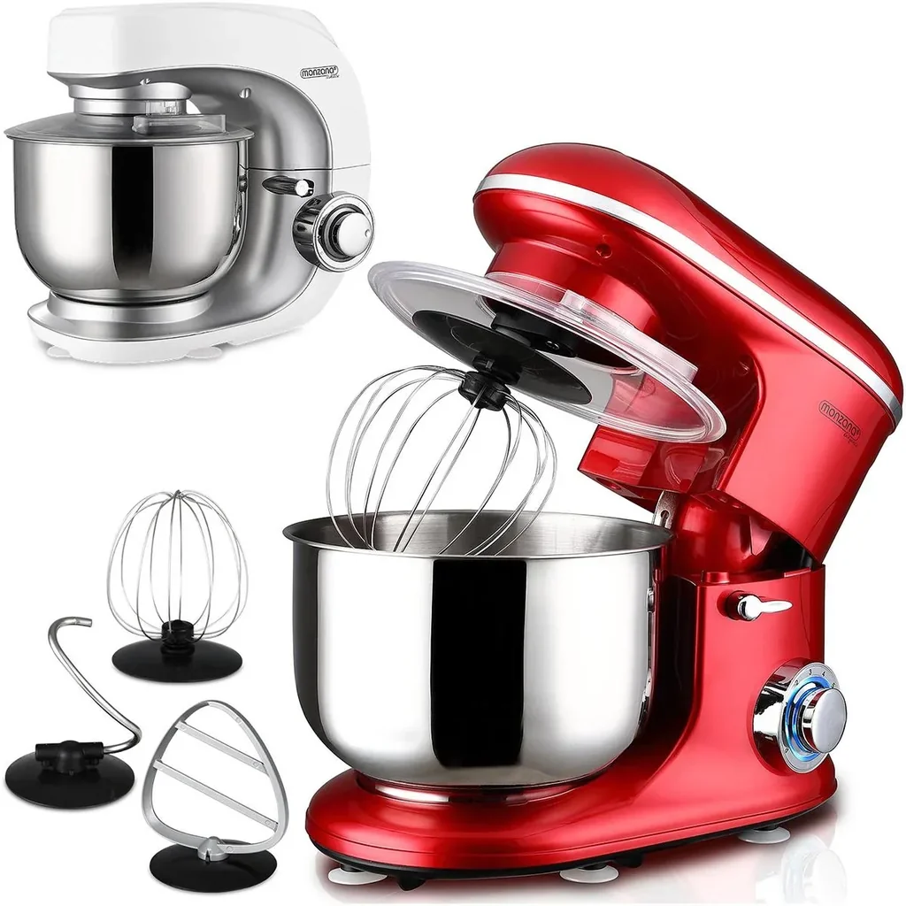 Küchenmaschine Elegance Rot 1200W 6L