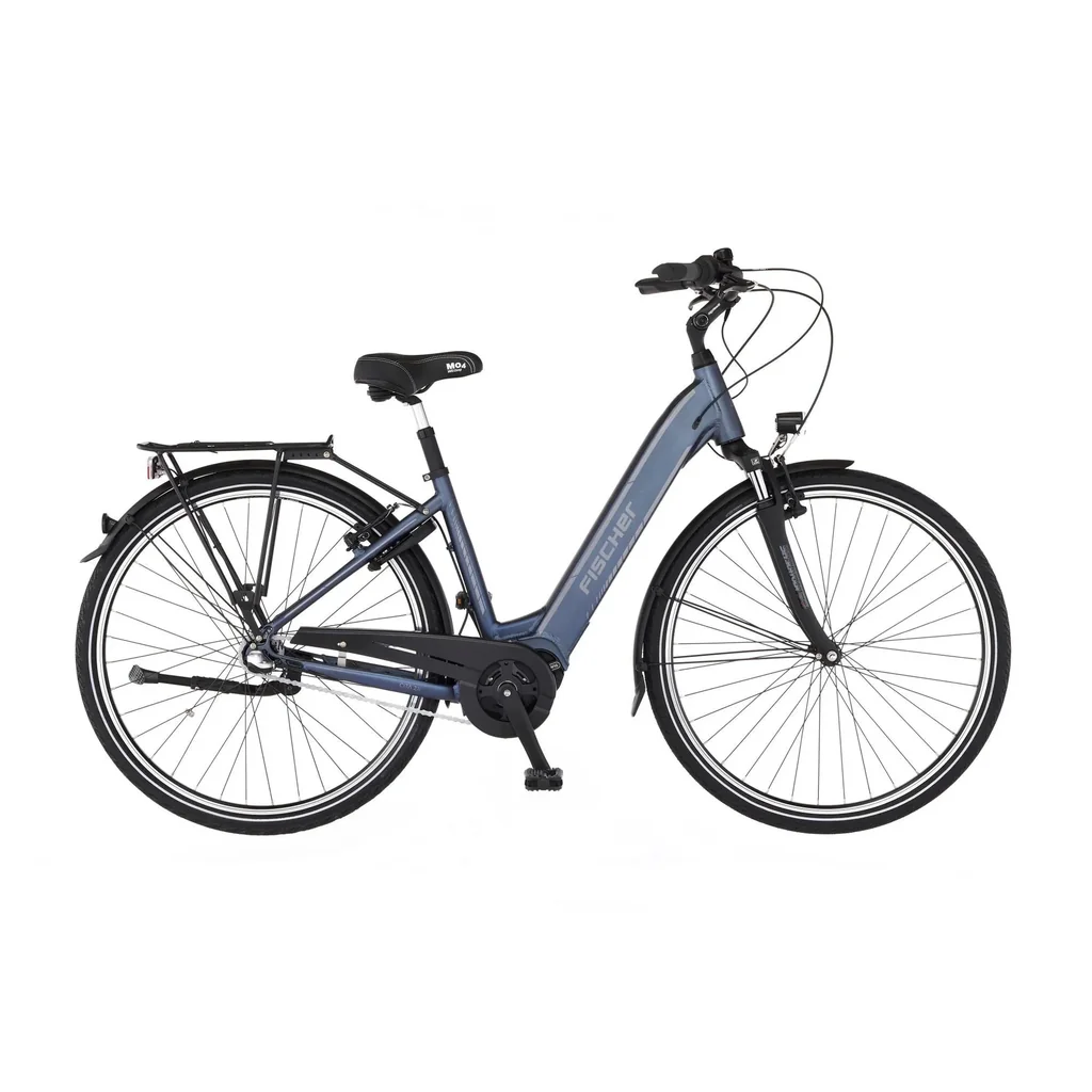 Unisex E-Bike City, 28 Zoll, Rahmengröße 41 cm, 3-Gang Nabenschaltung, saphirblau matt, CITA 2.1i