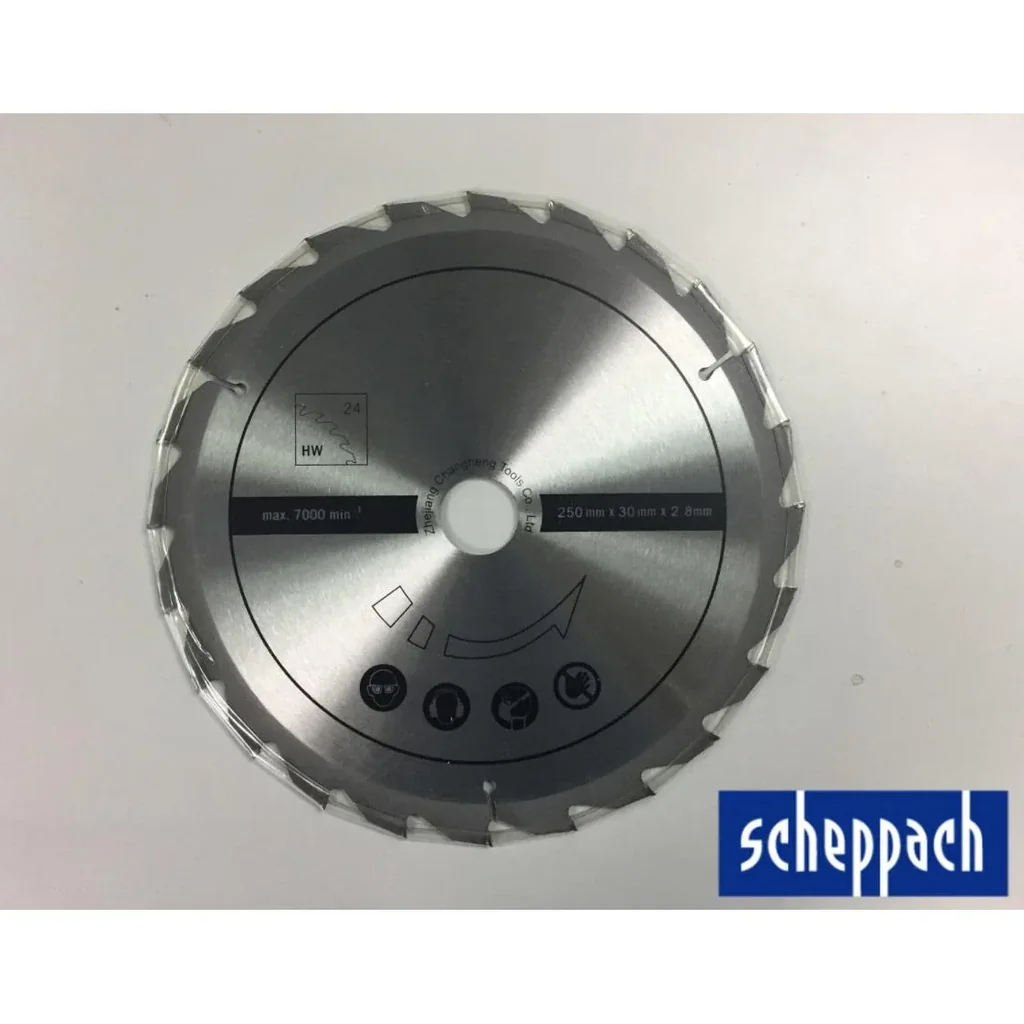 Kreissägeblatt 24T 250x30 mm - Passend für HS100S
