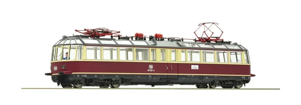 Elektrischer Triebwagen 491 001 Gläserner Zug der Deutschen Bundesbahn