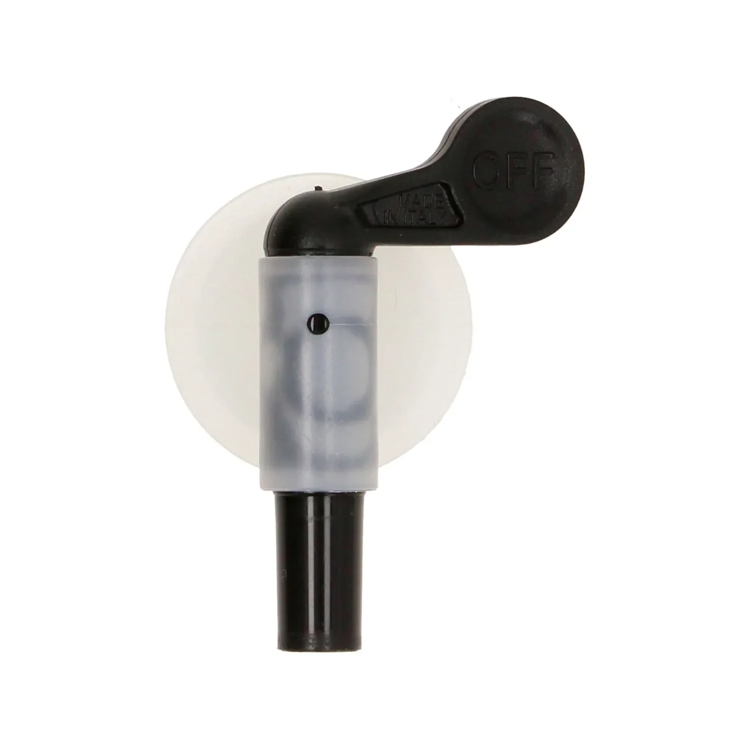 Ablasshahn für Kunststoffbehälter, PVC
