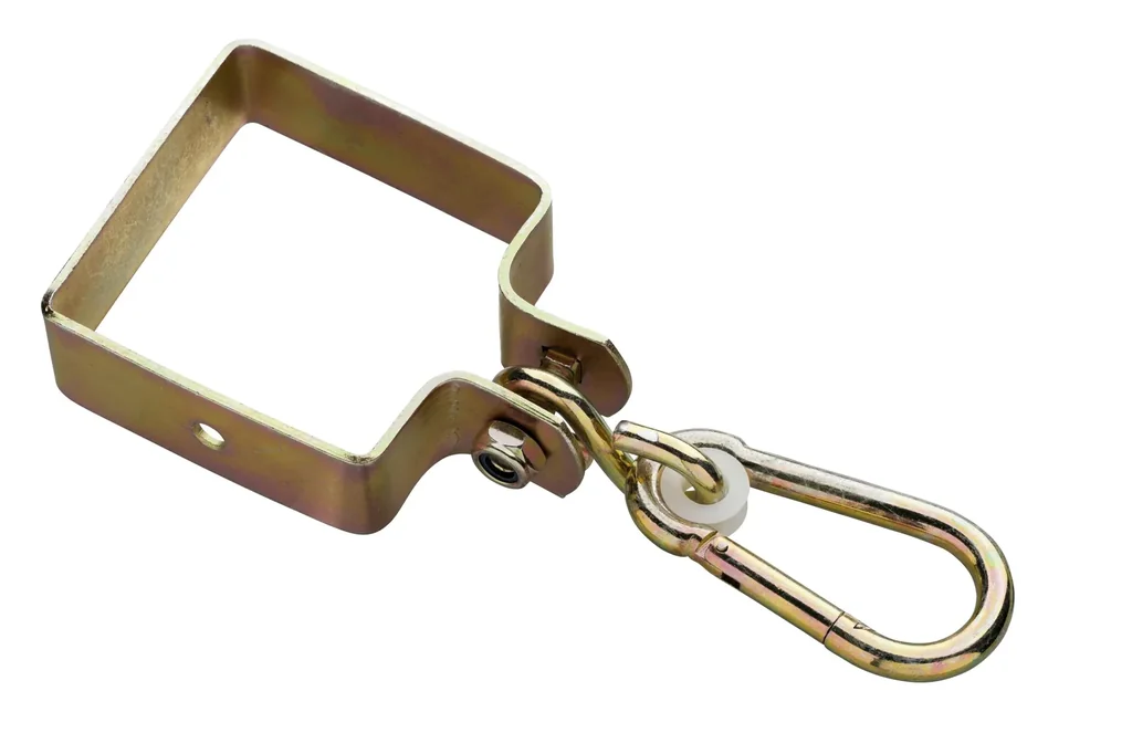 Schaukelhaken verzinkt, 90x90x3 mm für Kantholz