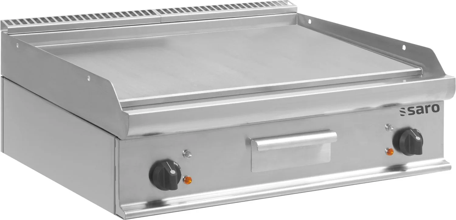 Saro Griddleplatte Elektro Tisch, E7/KTE2BBL - Professionelle Großflächen-Zubereitung für die Gastronomie