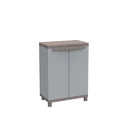 Kunststoffschrank C-Rattan 680 für den wettergeschützten Außen- und Innenbereich