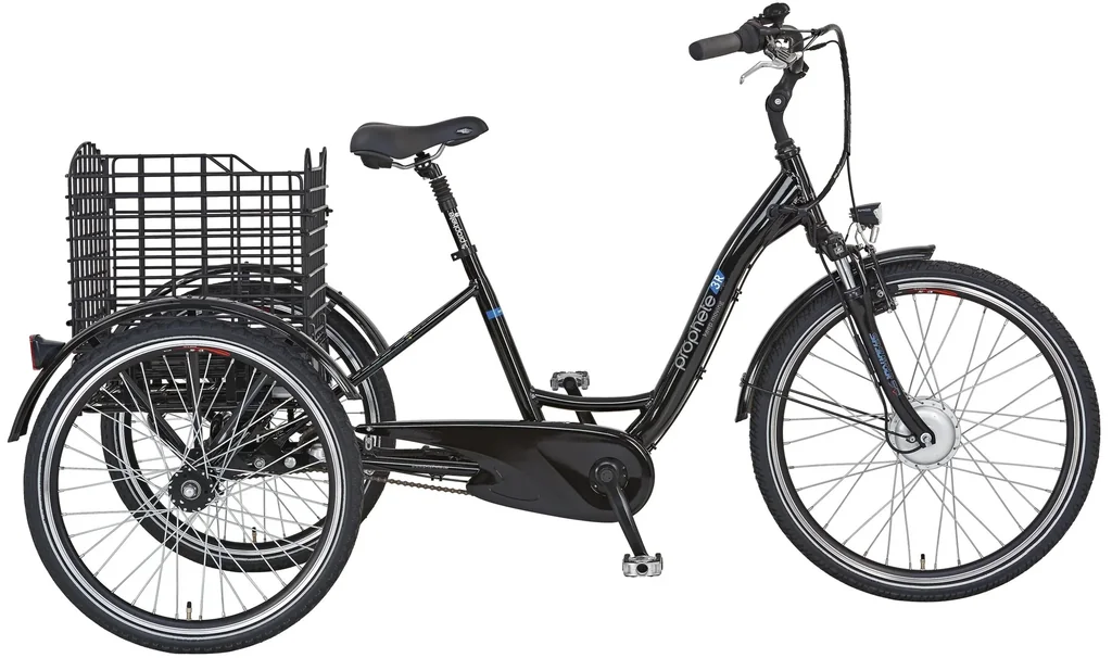 CARGO 3R 23.ESL.10 E-Bike 24"/26" BLAUPUNKT VR-Motor Unisex Dreirad 26/24": Rahmengröße 46cm