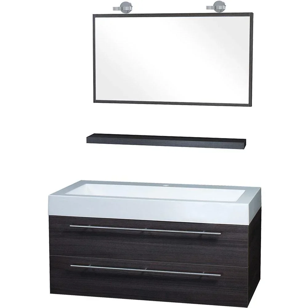 Badezimmermöbel Force 100 cm - Gris