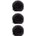 Dachrinnenfliese schwarz - Ø10 CM X 4 MTR - Satz von 3