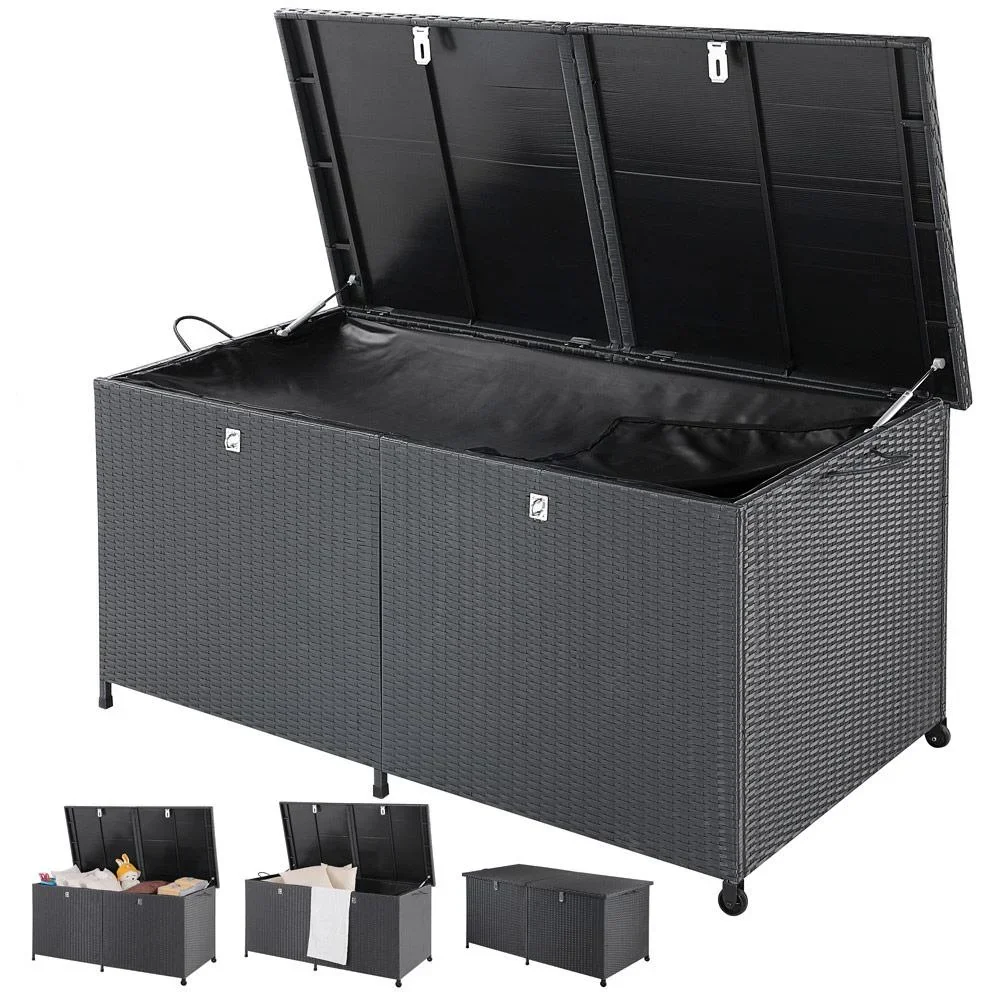 Aufbewahrungsbox für Kissen - Polyrattan
