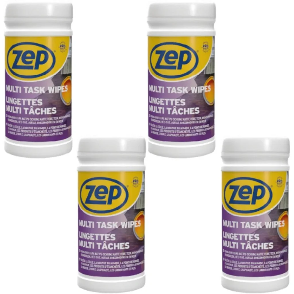 Multi Task Wipes - Reinigungstücher - 100 Stück x 4 Stück - Vorteilspackung - 4 Stück