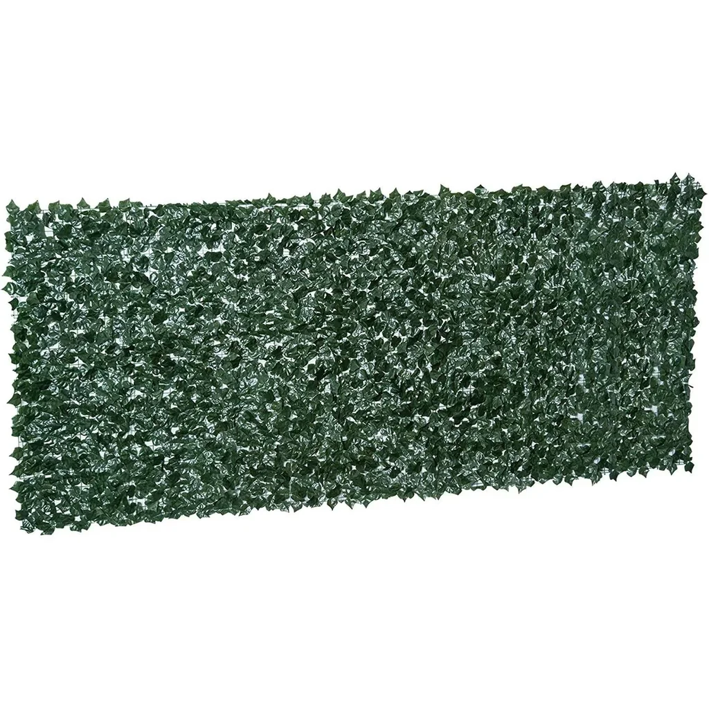 Sichtschutz Künstliche Hecke Wanddekoration 1.5x3 Dunkelgrün