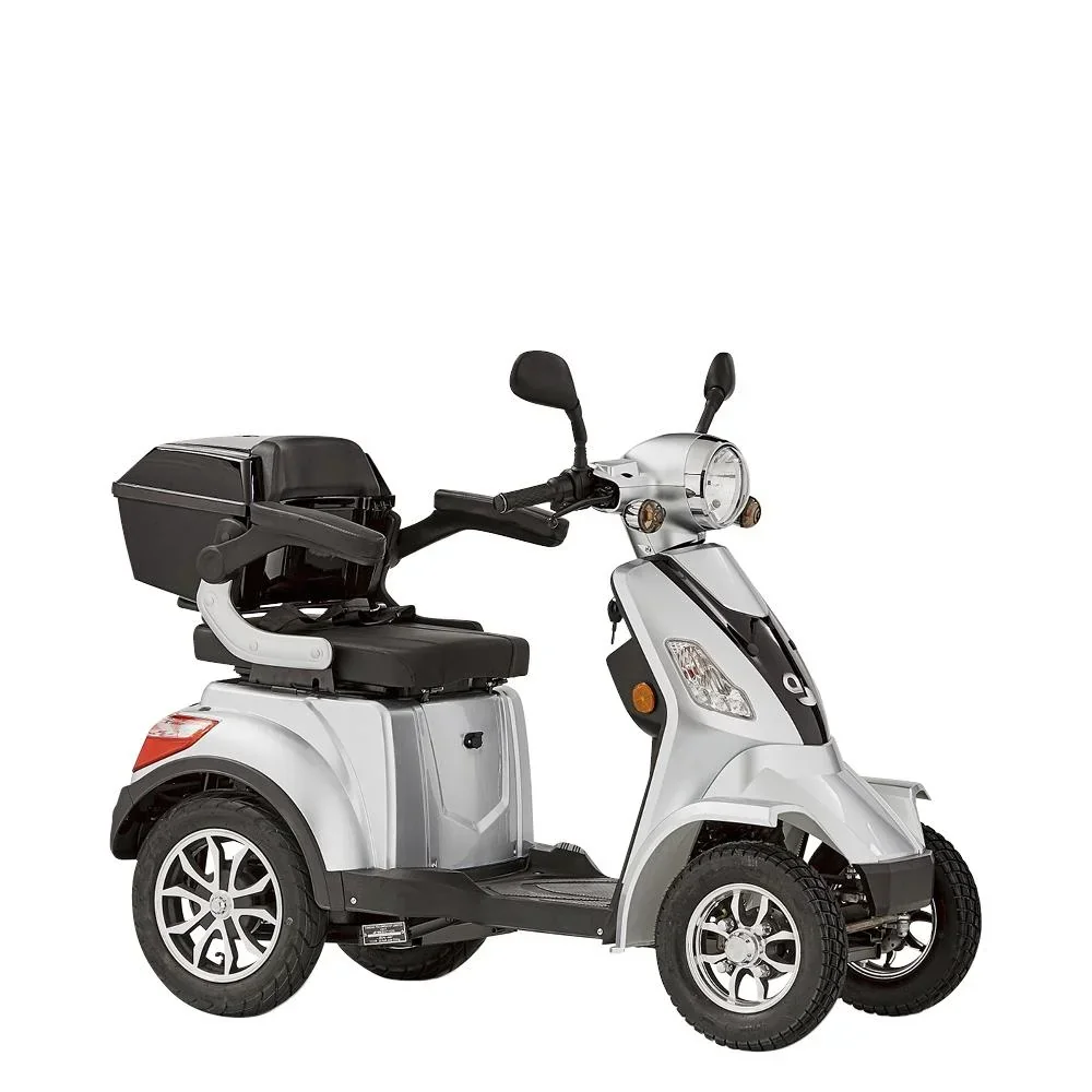 4-Rad E-Mobil Palermo 15 km/h silber