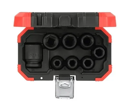 Kraftschrauber Steckschlüssel Satz 1/2", 8-teilig