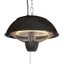 Terrassenheizer - Heizgerät - hängend - 1500W - Industrie-Look